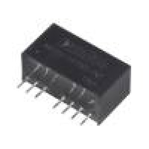 AM1G-1215D-NZ Převodník: DC/DC 1W Uvst:9÷18V Uvýst:15VDC Uvýst2:-15VDC SIP8