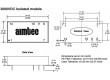 AM2M-0509DH30-NZ Převodník: DC/DC 2W Uvst:4,5÷5,5V Uvýst:9VDC Uvýst2:-9VDC