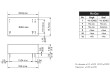 TEL2-1222 Převodník: DC/DC 2W Uvst:9÷18V Uvýst:12VDC Uvýst2:-12VDC 5,1g