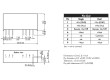 TMR2-2423WI Převodník: DC/DC 2W Uvst:9÷36V Uvýst:15VDC Uvýst2:-15VDC SIP9