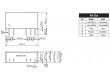 TMV0505S Převodník: DC/DC 1W Uvst:4,5÷5,5V Uvýst:5VDC Ivýst:200mA SIP7