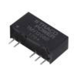 TMV1205D Převodník: DC/DC 1W Uvst:10,8÷13,2V Uvýst:5VDC Uvýst2:-5VDC