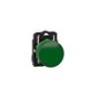 Kontrolka 22mm Podsv: ZBVG plochá IP66 Barva: zelená -25÷70°C