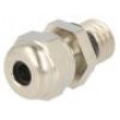 HUMMEL-1106060150 Vývodka M6 1 IP68 mosaz HSK-MINI