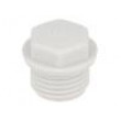 HUMMEL-1282160050 Záslepka M16 IP54 Mat: polyetylén šedá Řada výr: WN