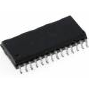 MSP430F1232IDW Mikrokontrolér MSP430 Flash:8kB SRAM:256B 8MHz SO28 -40÷85°C