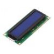 Zobrazovač: LCD alfanumerický STN Negative 16x2 modrá LED