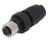 Zástrčka M12 PIN:4 zásuvka kód A-DeviceNet / CANopen IDC