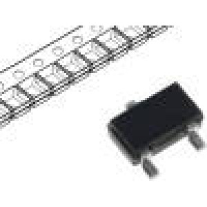 BSR316PH6327XTSA1 Tranzistor: P-MOSFET unipolární -100V -290mA 500W SC59