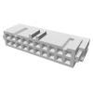 Zástrčka IDC zásuvka PIN:20 IDC na plochý kabel 1,27mm