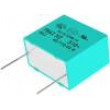 Kondenzátor polypropylénový X2 1,5uF 31,5x13x25mm THT ±10%