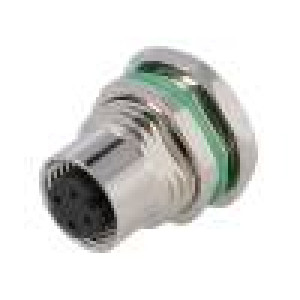 Zásuvka M12 PIN:4 zásuvka kód A-DeviceNet / CANopen THT IP67