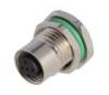Zásuvka M12 PIN:5 zásuvka kód B-Profibus THT IP67 60V 4A