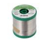 Solder Sn99,3Cu0,7+NiGe soldering wire 1mm 500g lead free