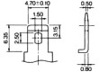 Akum: kyselino-olověné 12V 3,2Ah AGM bezobslužný 134x67x64mm