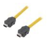 Kabel: patch cord ix Industrial vidlice x2 Kat:6a 7,5m přímý