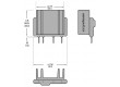 Relé: polovidičová Uříd:4VDC 25A 48÷530VAC THT SIP -30÷80°C