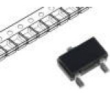 MUN2212T1G Tranzistor: NPN bipolární BRT 50V 100mA 230/338W SC59 R1:22kΩ