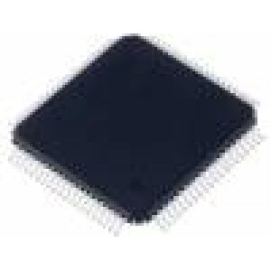 MSP430F2418TPN Mikrokontrolér MSP430 Flash:116kB SRAM:8192B 16MHz LQFP80