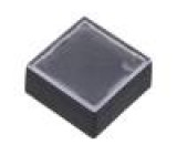 Hmatník obdélníkový Barva: bezbarvý 15,5x15,5mm Mat: ABS