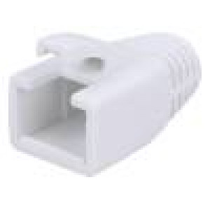 Krytka vidlice RJ45 8mm Barva: bilá