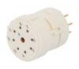 Konektor: M23 PIN:9(1+8) zásuvka THT 200V Ijmen 1:20A
