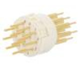 Konektor: M23 PIN:12 vidlice THT 200V 8A Řada: Han M23