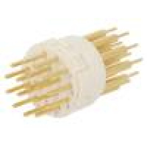 Konektor: M23 PIN:17 vidlice THT 160V 8A Řada: Han M23