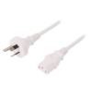 Kabel 3x0,75mm2 AS/NZS 3112 (I) zástrčka,IEC C13 zásuvka PVC