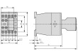 Stykač: 3-pólový NO x3 Pomocné kontakty: NC 24VDC 15A DILM15