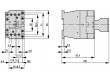 Stykač: 3-pólový NO x3 Pomocné kontakty: NO 230VAC 17A DILM17