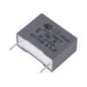 Kondenzátor: polypropylénový X2 F863 0,22uF 18x13,5x7,5mm THT