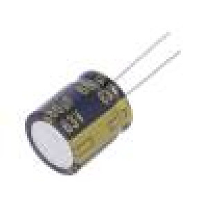 Kondenzátor elektrolytický s nízkou impedancí THT 680uF ±20%