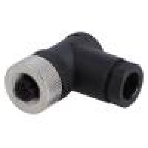 Zástrčka M12 PIN:5 zásuvka kód A-DeviceNet / CANopen 60V 4A