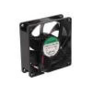 Ventilátor: DC axiální 12VDC 80x80x25mm 69,29m3/h 33dBA Vapo