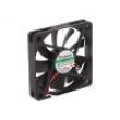 Ventilátor: DC axiální 12VDC 60x60x10mm 27,55m3/h 28,5dBA