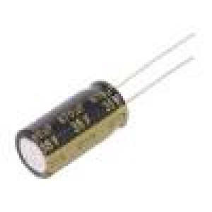 Kondenzátor elektrolytický s nízkou impedancí THT 470uF ±20%