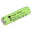 Akum: Ni-MH AA 1,2V 1800mAh Výv: pájecí očka Ø14,5x49,2mm