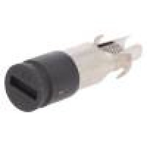 Adaptér válcové pojistky 5x20mm 10A UL94V-0 -40÷85°C 250VAC