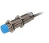 Čidlo: indukční Dosah:0÷8mm 20÷250VAC M18 Připojení: kabel 2m