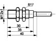 Čidlo: indukční Konf.výstupu: NAMUR 0÷4mm 7÷18VDC M12 IP67