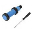Čidlo: kapacitní Dosah:3÷8mm Konf.výstupu: NPN / NO + NC PIN:4