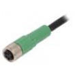 Kabel: pro snímače/automatizaci M8 PIN: 4 přímý 10m zástrčka