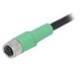 Kabel: pro snímače/automatizaci M8 PIN: 4 přímý 5m zástrčka