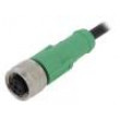 Kabel: pro snímače/automatizaci M12 PIN: 4 přímý 3m zástrčka