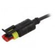 Připojovací kabel Superseal PIN: 2 přímý 1,5m zástrčka 24VAC