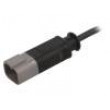 Připojovací kabel DT04-4P PIN: 4 přímý 1,5m zástrčka 48VAC 8A