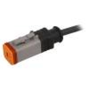Kabel: pro snímače/automatizaci DT06-6S PIN: 6 přímý 1,5m 8A