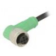 Kabel: pro snímače/automatizaci M12 PIN: 5 úhlový 3m zástrčka