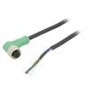 Kabel: pro snímače/automatizaci M12 PIN: 5 úhlový 5m zástrčka